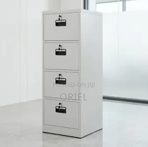 Office Cabinet : 4-Drawer Steel Filing Cabinet Each With Key