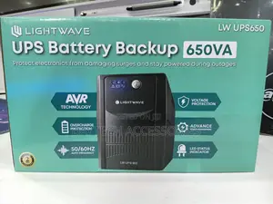 Lightwave 650VA UPS - Black