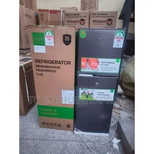 Syinix 137L Double Door Refrigerator –