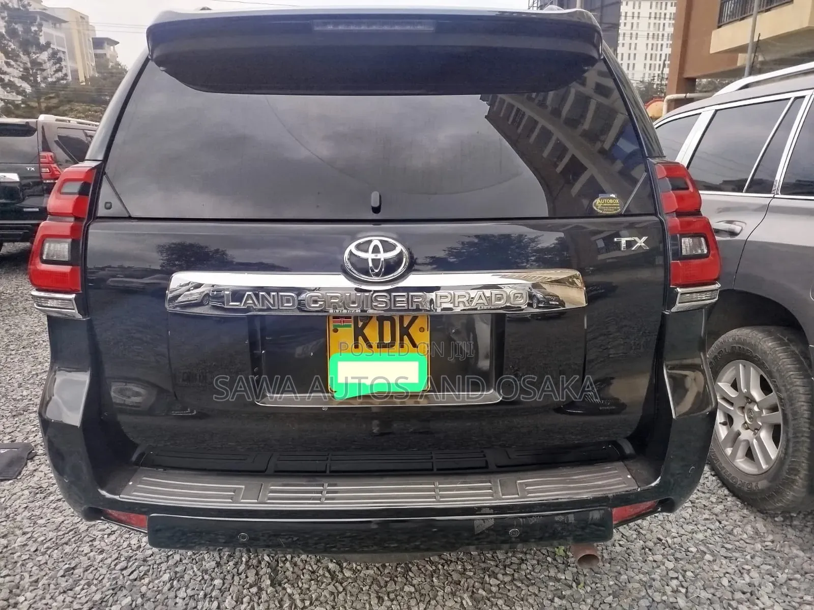 Toyota Land Cruiser Prado 2018 Matt Black