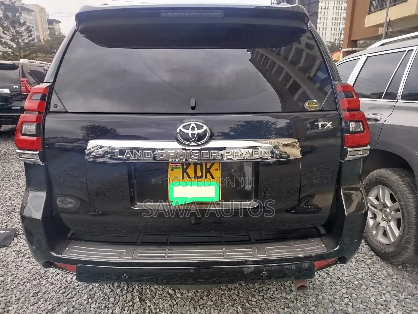 Toyota Land Cruiser Prado 2018 Matt Black