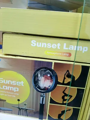 RGB Sunset Lamp Projector for Bedroom Photography Décor