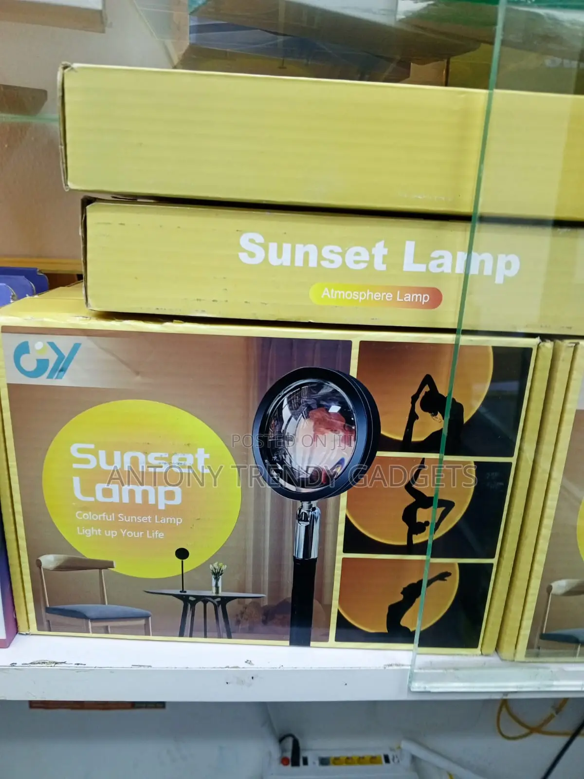 RGB Sunset Lamp Projector for Bedroom Photography Décor