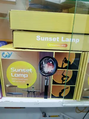 RGB Sunset Lamp Projector for Bedroom Photography Décor