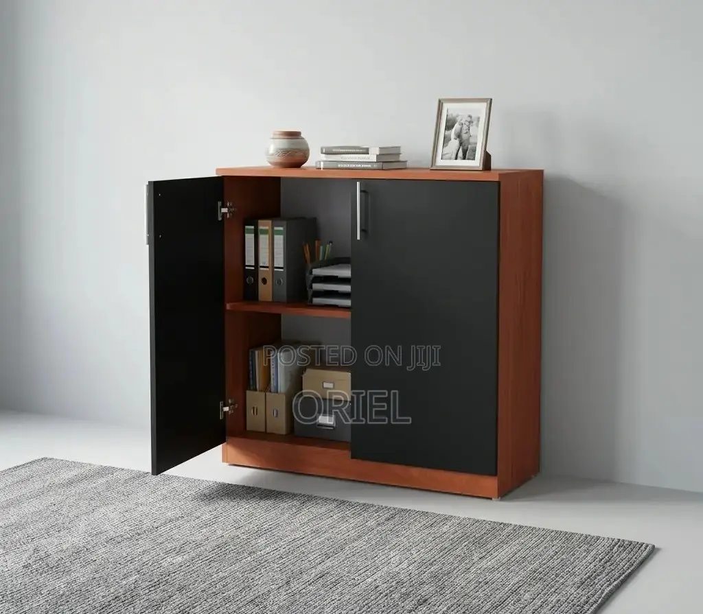 Office Cabinet : Wooden File Storage Credenza