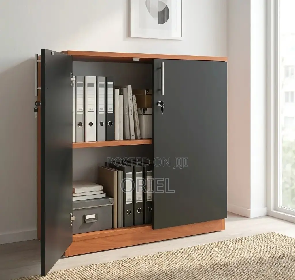 Office Cabinet : Wooden File Storage Credenza