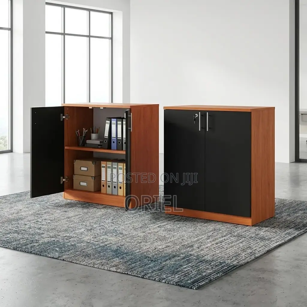 Office Cabinet : Wooden File Storage Credenza