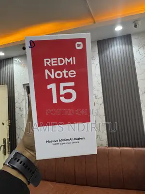 New Xiaomi Redmi 15 256 GB Black
