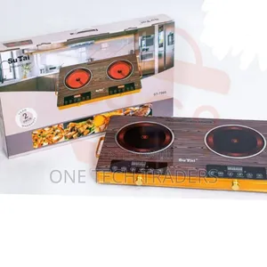 Double Induction Cooker With Big in Size and Heavy Duty