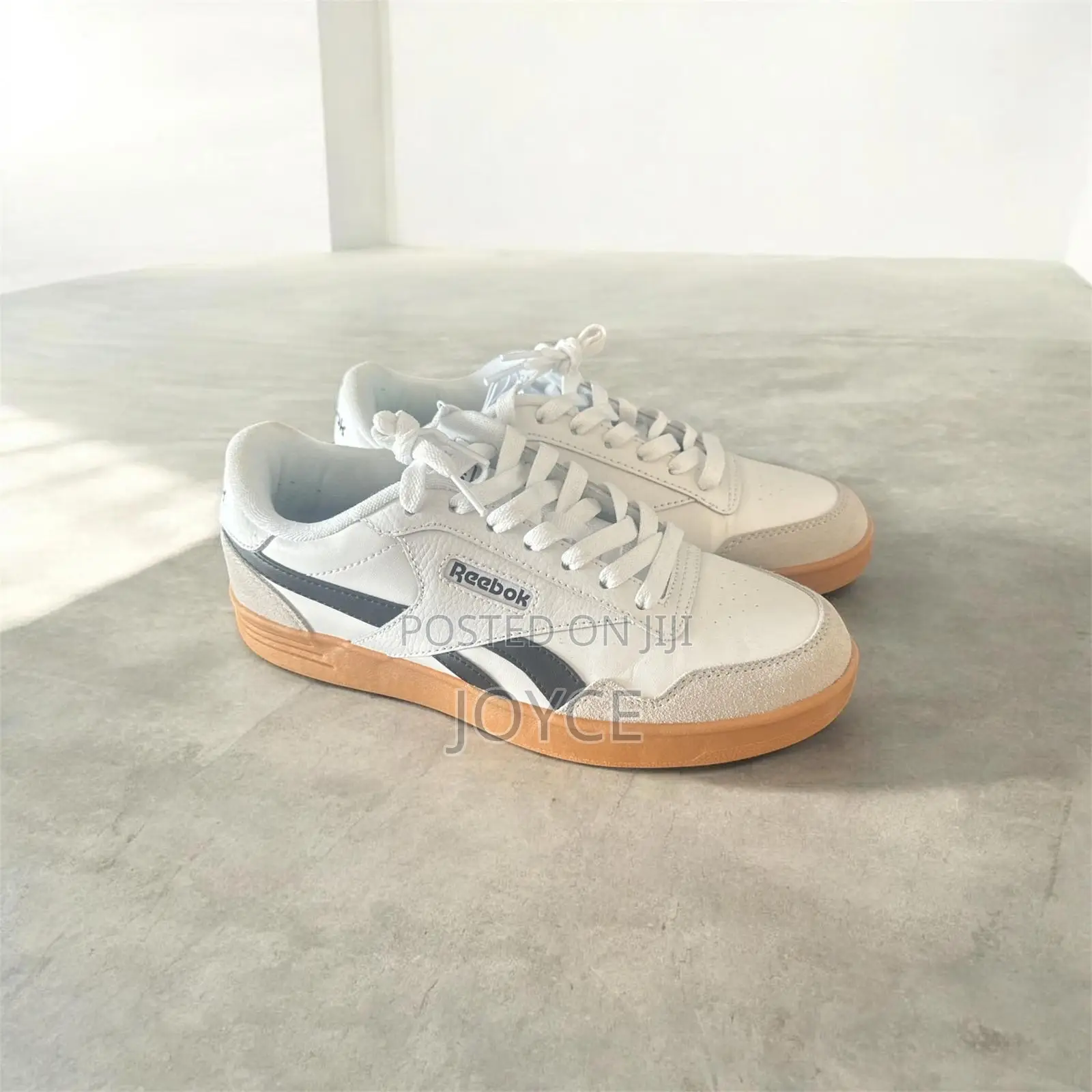 Shoes Reebok Unisex Sneaker – White/Mist Gray/Black Original Shoes