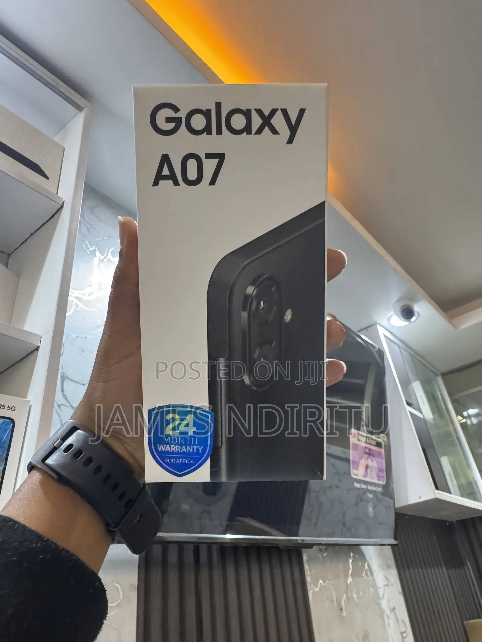 New Samsung Galaxy A07 4G 64 GB Black