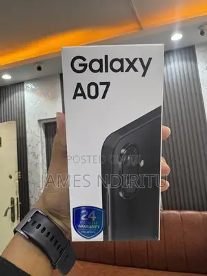 New Samsung Galaxy A07 4G 64 GB Black