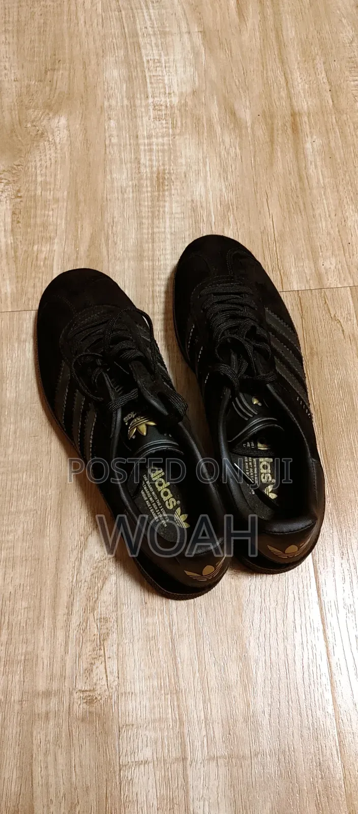 Adidas Gazelle - Suede All Black