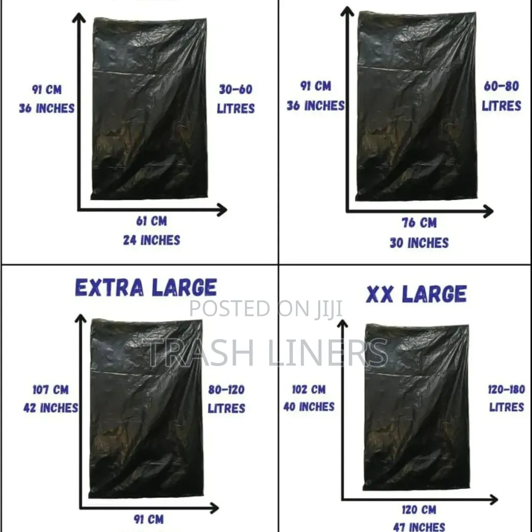 New Black Bin Liners for Sale – Durable Affordable