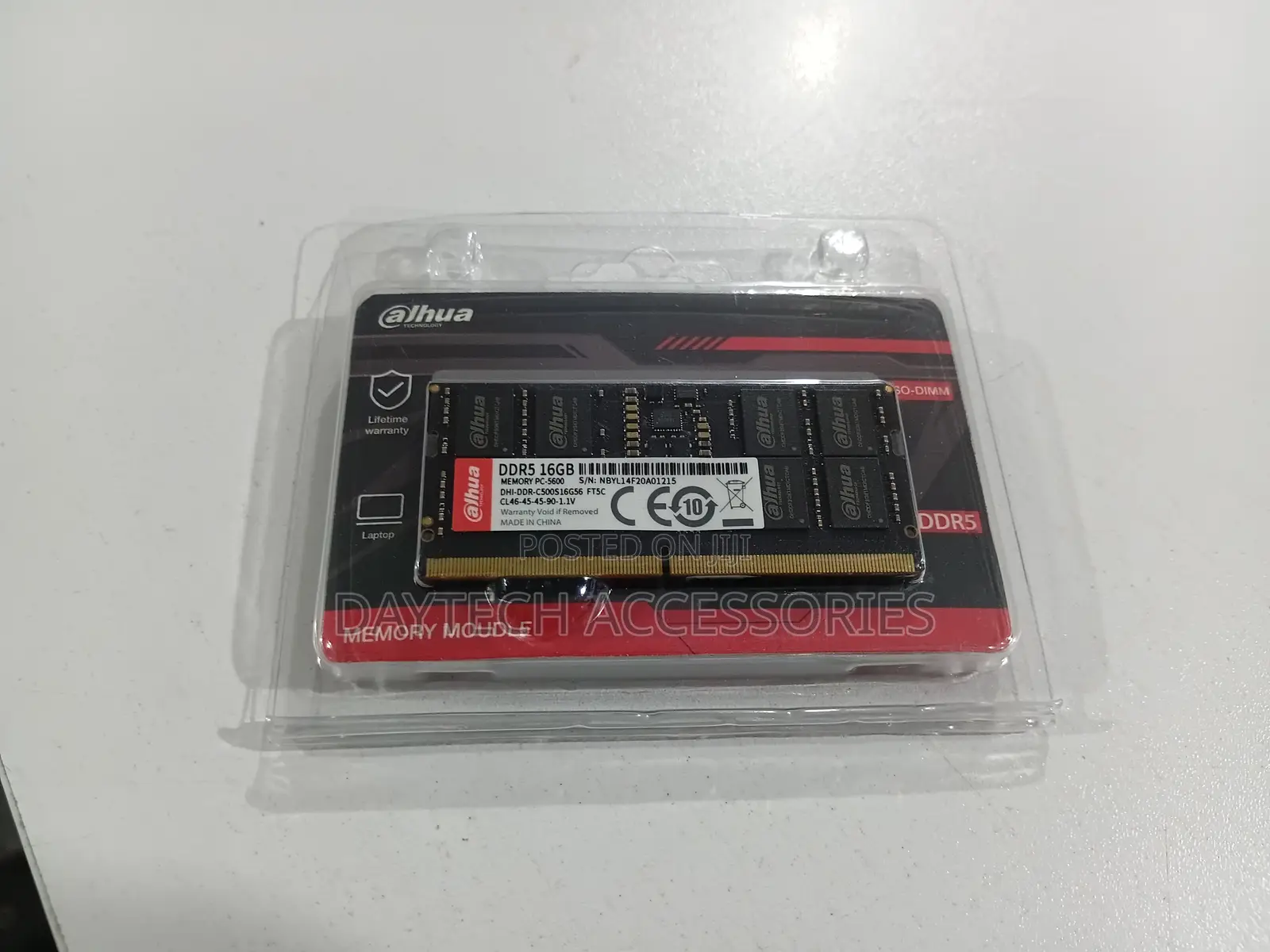 Dahua 16GB DDR5 5600MHz Laptop RAM