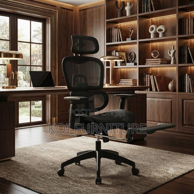 Office Chair; Executive Orthopedic Office Functioning Chairs - thumbnail 5