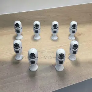 Clearance Prices Ultra Wide Coverage PTZ Dual Lens Wifi Bulb Cameras