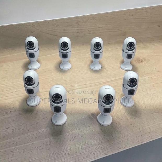 Clearance Prices Ultra Wide Coverage PTZ Dual Lens Wifi Bulb Cameras - main view