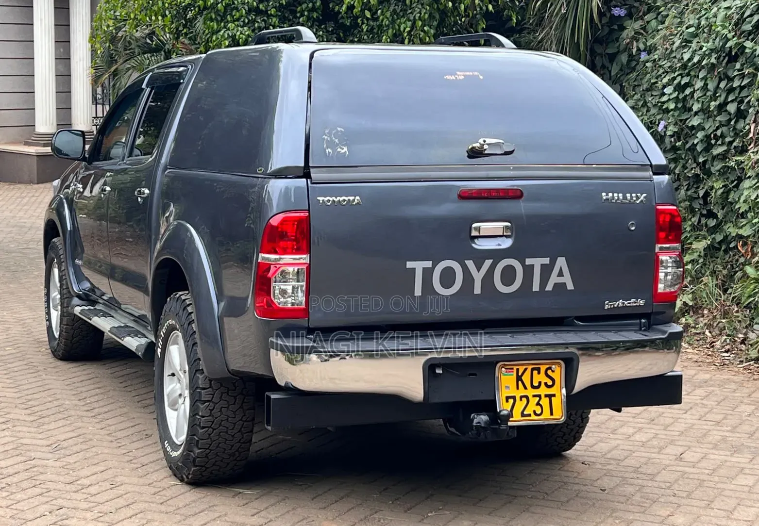 Toyota Hilux 3.0 D-4D 4x4 2012 Gray