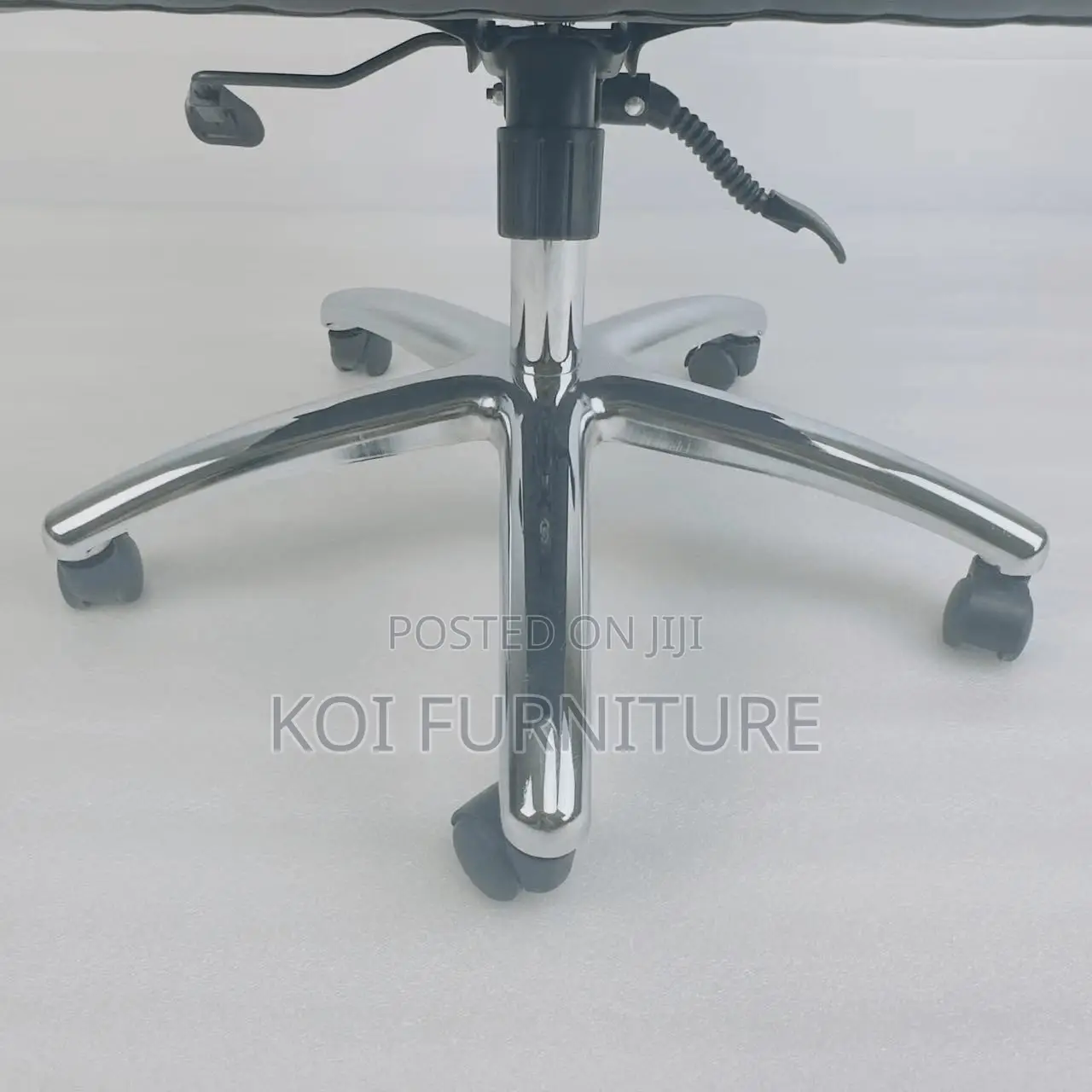 Office Chairs; Leather Offices Chair With Heavy Backrest