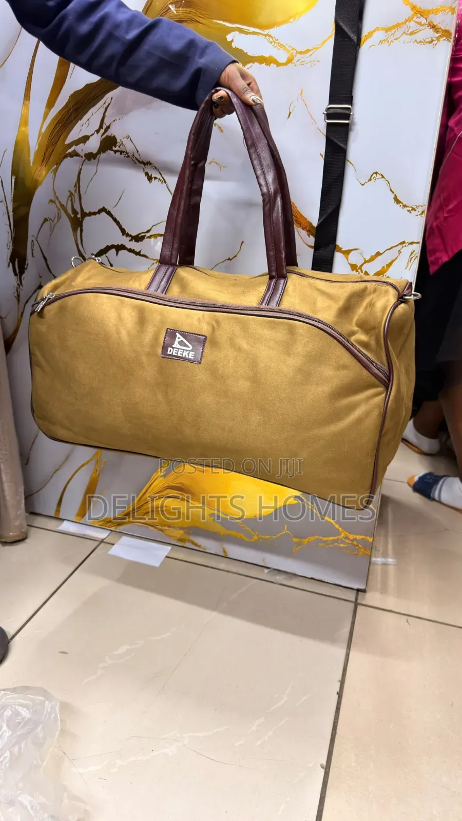Trendy DEEKE Travel Duffel Bag_yu