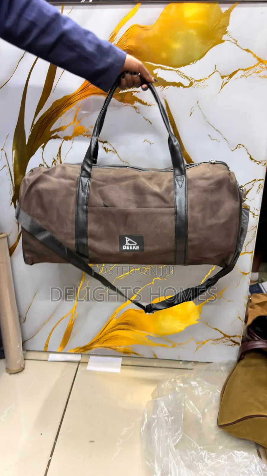 Trendy DEEKE Travel Duffel Bag_yu