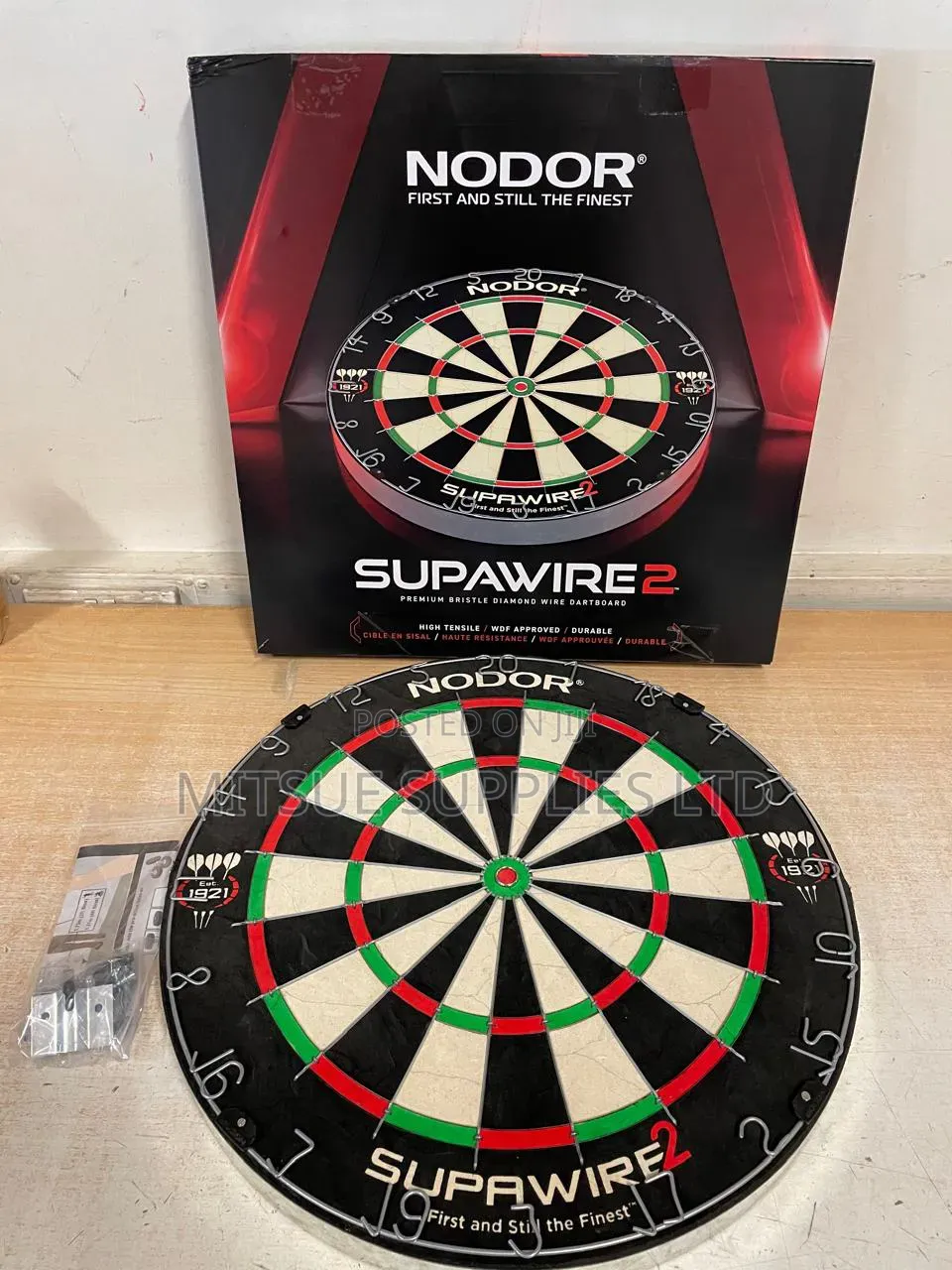 Supabull Nodor Dartboard Supawire 2