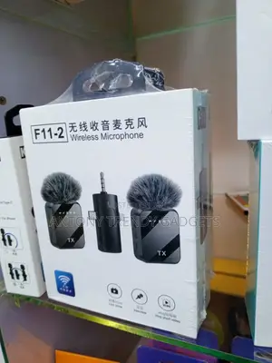 F11-2 Dual Clip-on Microphone for Vlogging Interviews