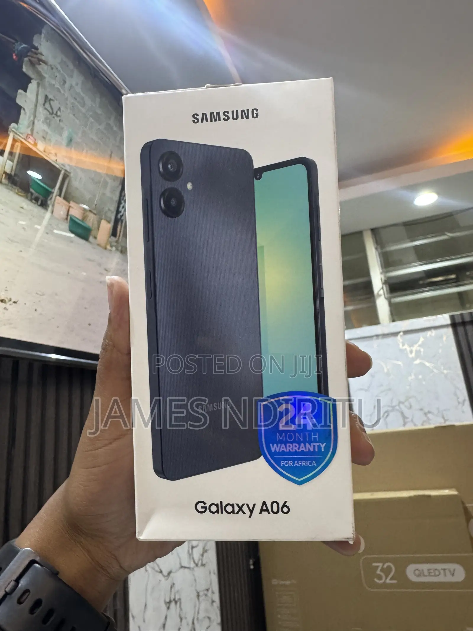 New Samsung Galaxy A06 64 GB Black