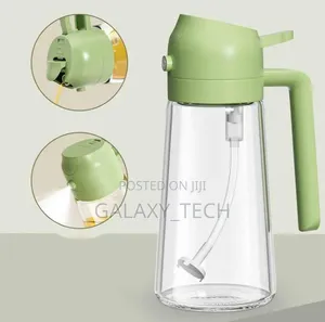 2-in-1 Oil Sprayer Dispenser Bottle 450ml