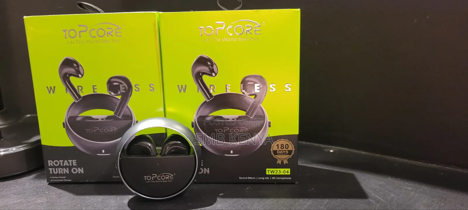 Top Care Smart Touch Wireless Earbuds