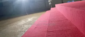 Bright Red and Dull Red Luxury Beneath Your Foot Wall to Wall Carpets