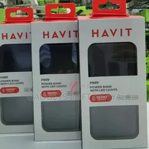 Havit PB89 *10000mAh* Power Bank *With LED Lights