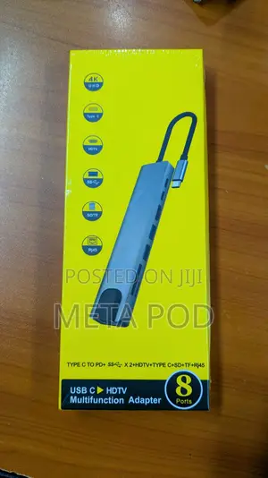 USB-C TO HDTV 8 in 1 Adapteri