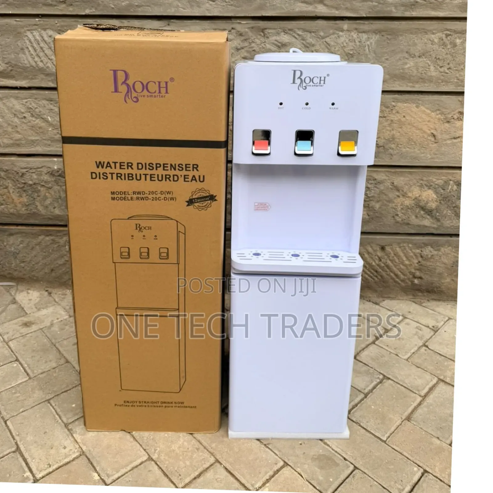 Executive 3 Taps Standing Roch Dispenser
