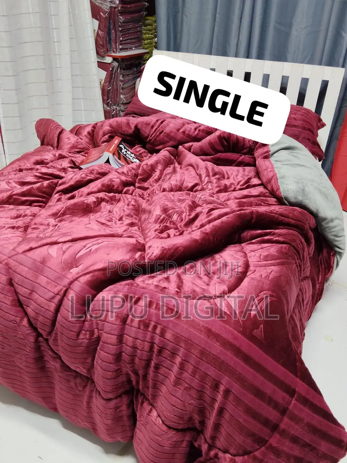 1pc Single Velvet Duvet Only (No Bedsheet, No Pillow Cases