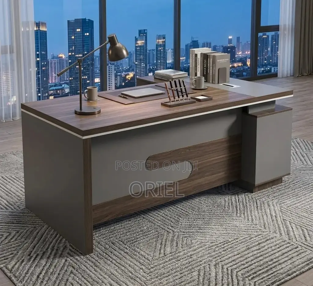 Office Desk : Executive 180CM L-Shape Desk