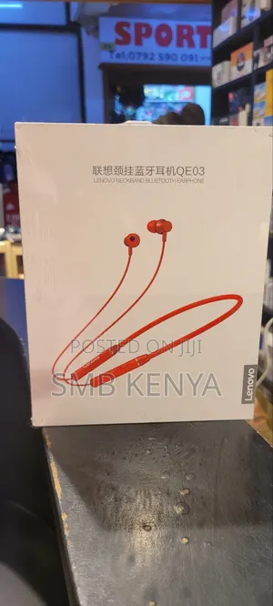 Lenovo QE03 Bassboost Wireless Neckband