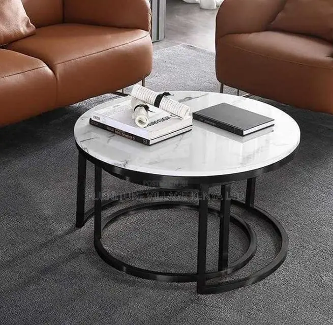 Coffee Table; 2 PCS Home-Office Coffee Table Set