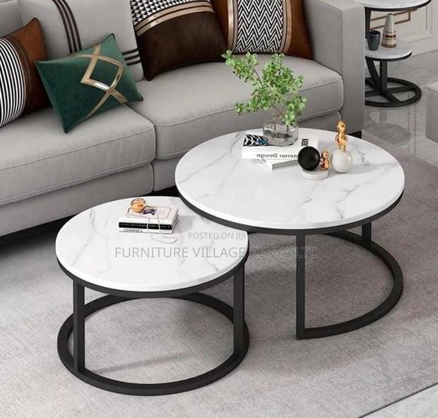 Coffee Table; 2 PCS Home-Office Coffee Table Set - thumbnail 8
