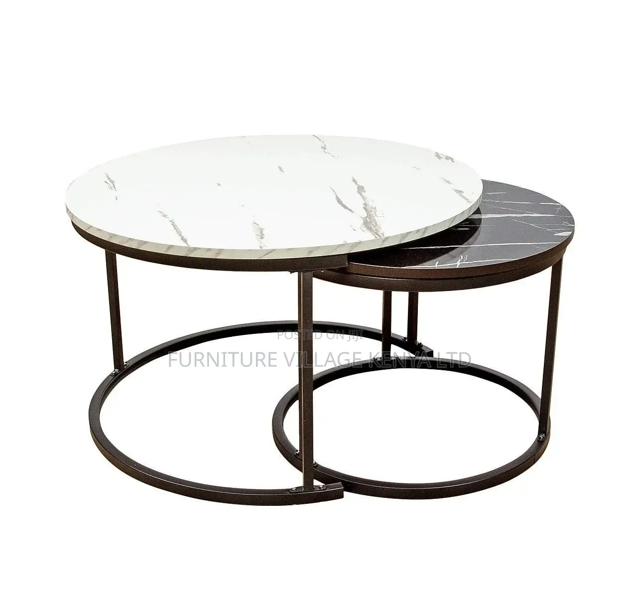 Coffee Table; 2 PCS Home-Office Coffee Table Set