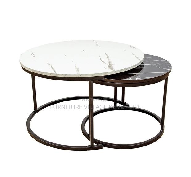 Coffee Table; 2 PCS Home-Office Coffee Table Set - thumbnail 9