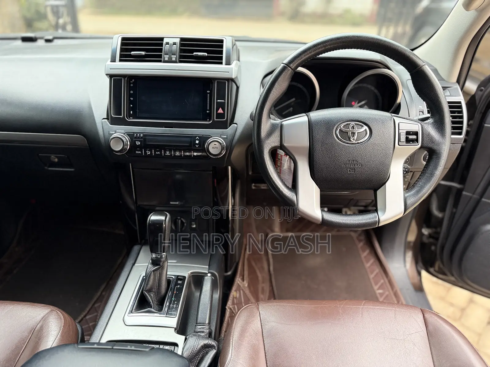 Toyota Land Cruiser Prado 2017 Brown