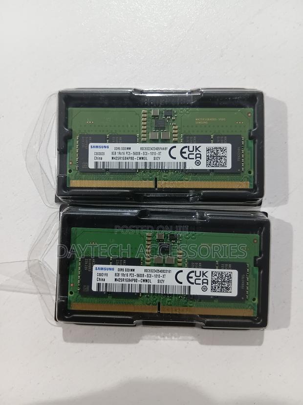 Samsung 8GB DDR5 5600MHz SODIMM Laptop Ram Memory Modules. - thumbnail 2