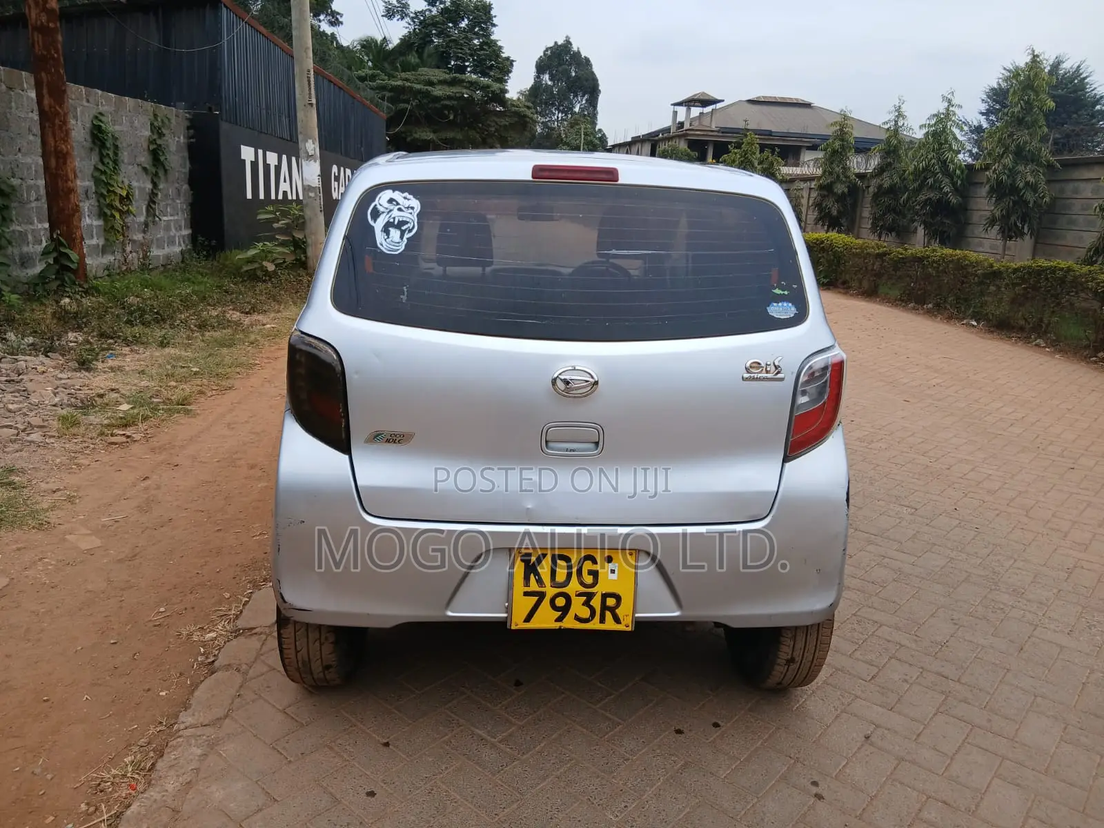 Daihatsu Mira 2014 Silver