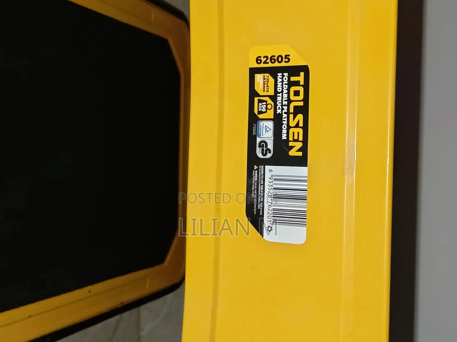 Tolsen Foldable Platform Hand Truck , Affordable Price Good Conditio