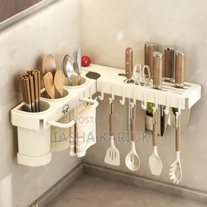 Multifunctional Cutlery Storage Rack