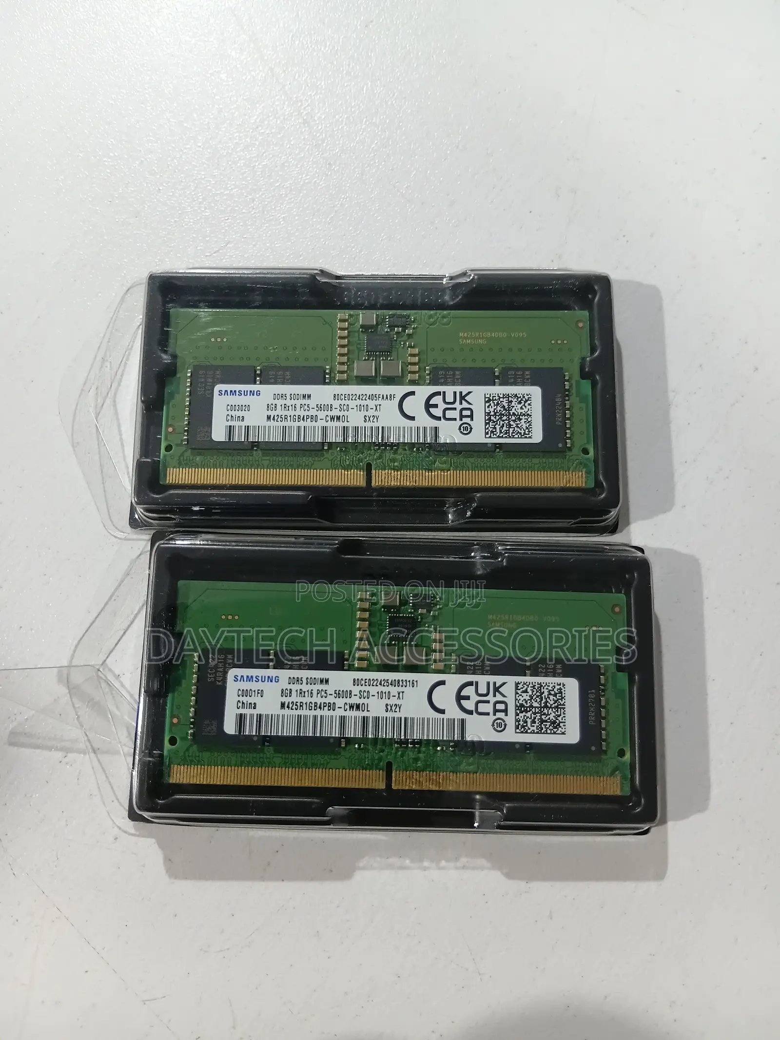 Samsung 8GB DDR5 5600MHz Laptop RAM PC5 High Speed SO-DIMM.