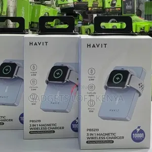 Havit PB5219 *3 in 1* 10000mAh 20W *Magnetic Wireless Power Bank
