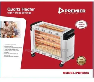 Premier Quartz Room Heater With 4 Power Settings
